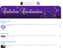 Tablet Screenshot of cabeloscacheados.net